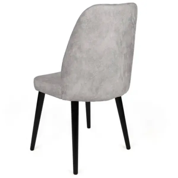 Set scaune de bucătarie Trendy Alfa Catifea/ Gray Black photo 5