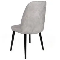 Set scaune de bucătarie Trendy Alfa Catifea/ Gray Black photo 5
