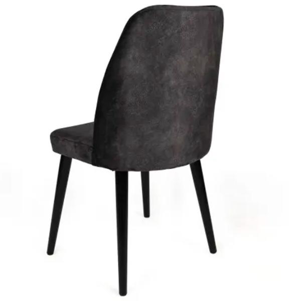 Set scaune de bucătarie Trendy Alfa Catifea/ Black Black photo 2