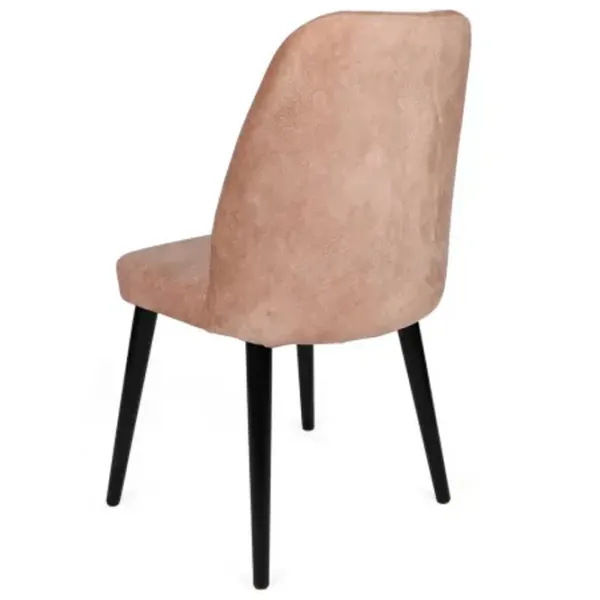 Set scaune de bucătarie Trendy Alfa Catifea/ Beige Black photo 3