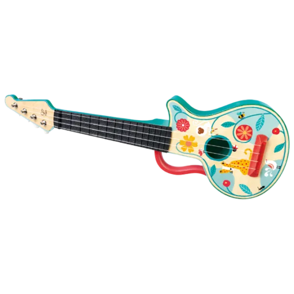 Набор музыкальных инструментов Hape 4in1 Ukulele Set 3 года / Синий photo 2