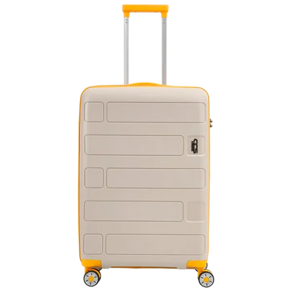 Valiză CCS 5236 62l/ Yellow White photo 1