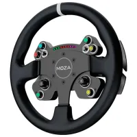 Volan Moza Racing CS V2P Cu fir / 12 buttons / Black photo 2
