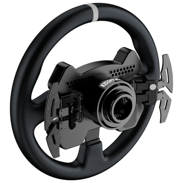 Volan Moza Racing CS V2P Cu fir / 12 buttons / Black photo 3