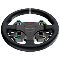 Volan Moza Racing CS V2P Cu fir / 12 buttons / Black photo 4