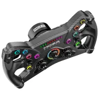Volan Moza Racing KS Cu fir / 10 buttons / Black photo 3