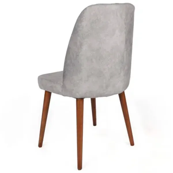 Set scaune de bucătarie Trendy Dallas Catifea/ Gray Brown photo 5