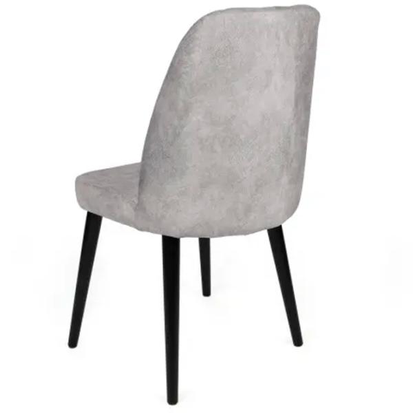Set scaune de bucătarie Trendy Dallas Catifea/ Gray Black photo 2