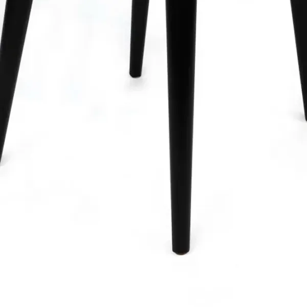 Set scaune de bucătarie Trendy Dallas Catifea/ Gray Black photo 4