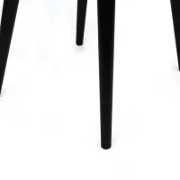 Set scaune de bucătarie Trendy Dallas Catifea/ Gray Black photo 4