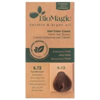 Краска для волос BioMagic Dark Beige Blonde Код цвета: 6/72, 0.06л