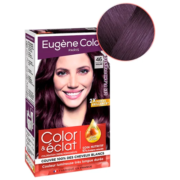 Vopsea de păr Eugene Color 1168144 Cod culoare: 46, 0.033l photo 1