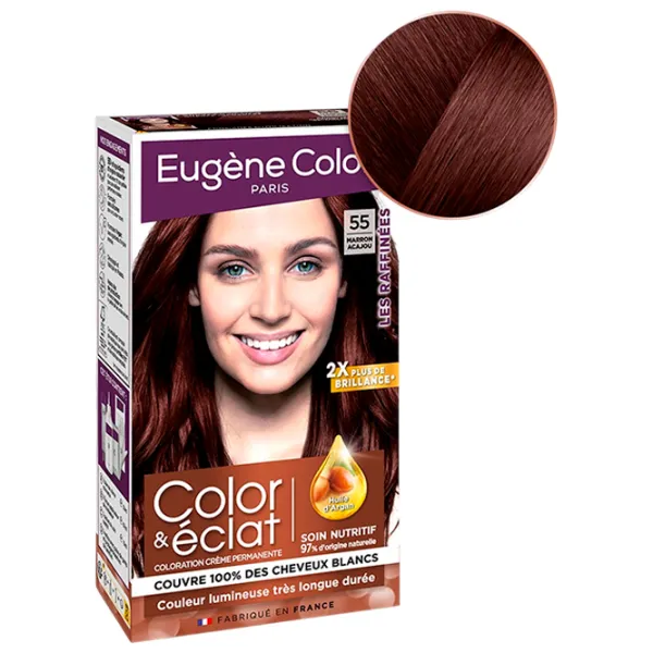 Vopsea de păr Eugene Color 1168145 Cod culoare: 55, 0.033l photo 1