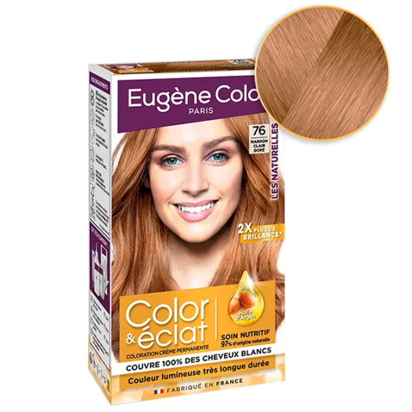 Vopsea de păr Eugene Color 1168149 Cod culoare: 76, 0.033l photo 1