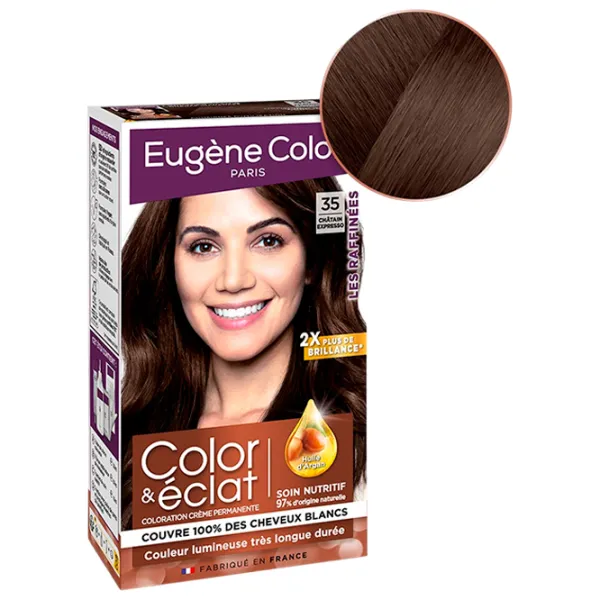 Vopsea de păr Eugene Color 1168141 Cod culoare: 35, 0.033l photo 1