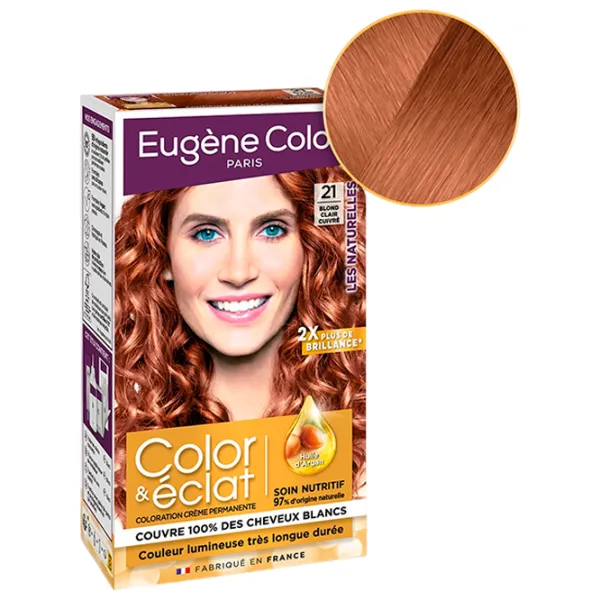 Vopsea de păr Eugene Color 1168135 Cod culoare: 21, 0.033l photo 1