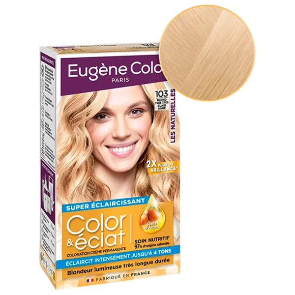 Vopsea de păr Eugene Color 1168130 Cod culoare: 103, 0.033l photo 1