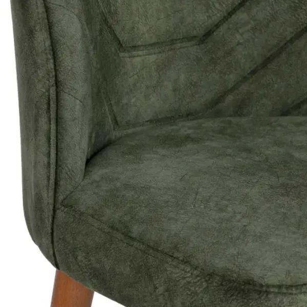 Set scaune de bucătarie Trendy Dallas Catifea/ Khaki Brown photo 7