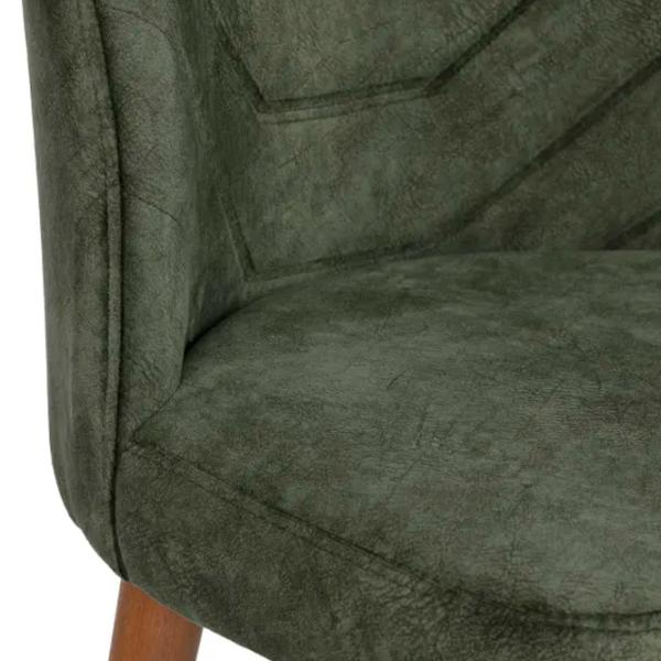Set scaune de bucătarie Trendy Dallas Catifea/ Khaki Brown photo 7