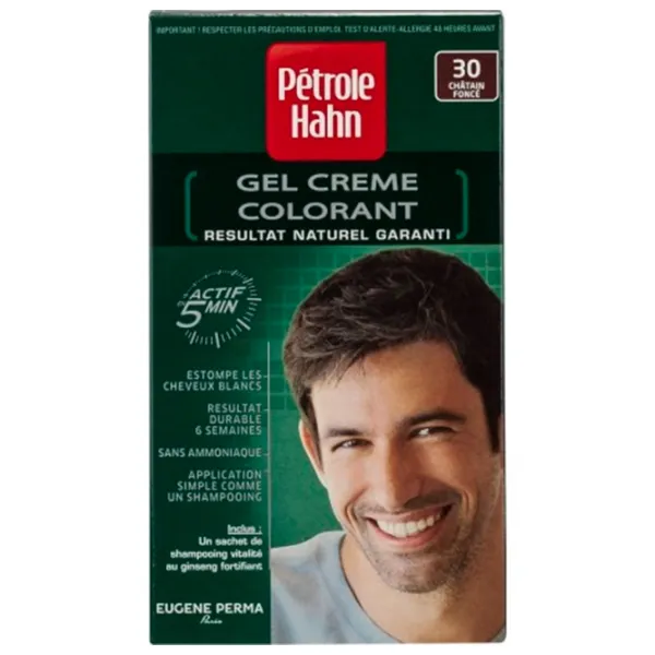 Vopsea de păr Eugene Perma Pétrole Hahn 22282 Cod culoare: 30, 0.09l photo 1