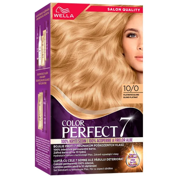 Краска для волос Wella Color Perfect Код цвета: 10/0, 0.135л photo 1