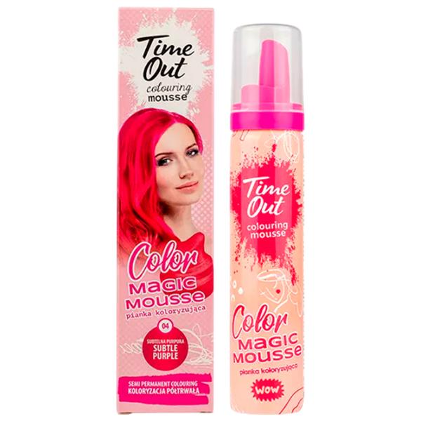 Spumă colorantă Time Out Mousse Color Cod culoare: N04, 0.075l photo 1
