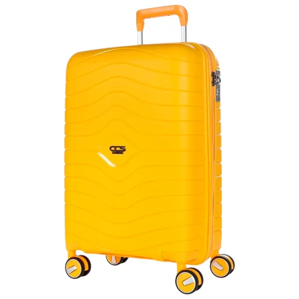 Valiză CCS 5242 62l/ Yellow photo 3