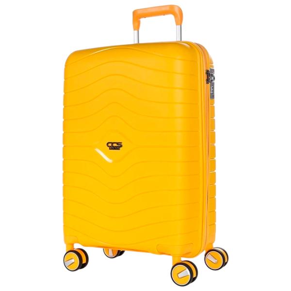 Valiză CCS 5242 62l/ Yellow photo 3