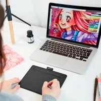 Графический планшет Wacom Intuos M A5 / Черный photo 6