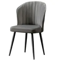 Set scaune de bucătarie Trendy Rubi Poliester/ Gray Black