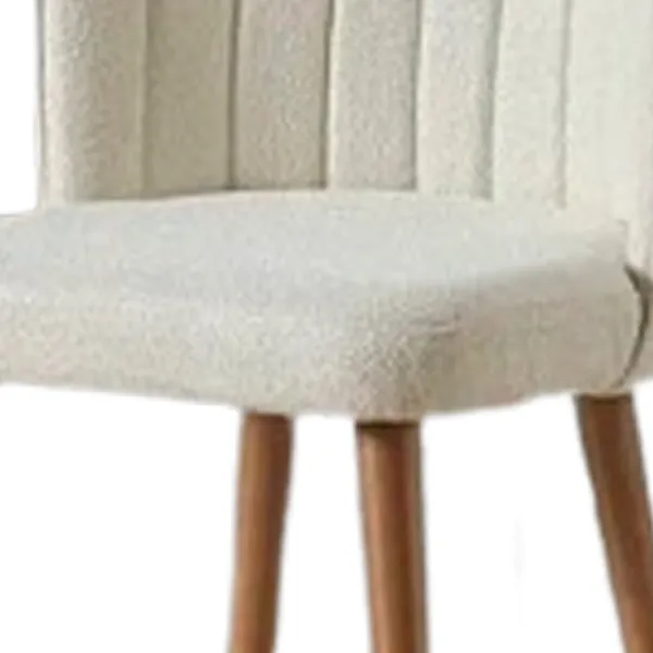 Set scaune de bucătarie Trendy Rubi Textil/ Cream Brown photo 3