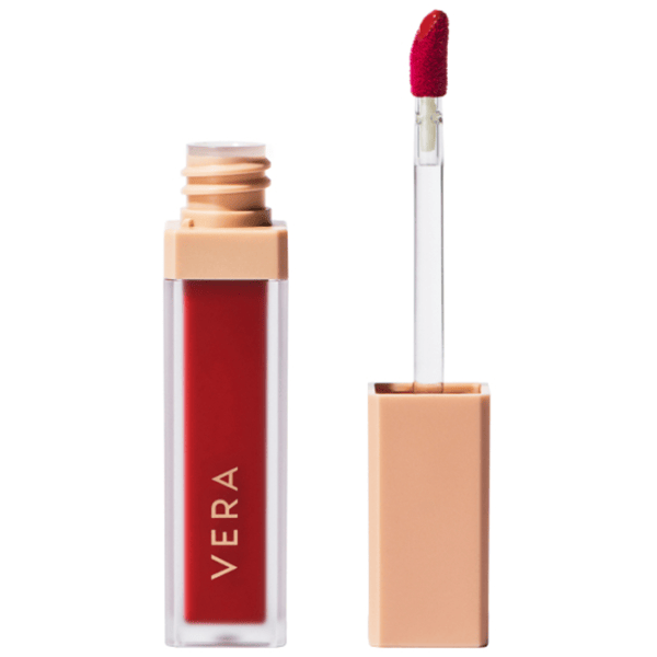 Ruj de buze Vera Matte Liquid  Stick cu aplicator / Red photo 1