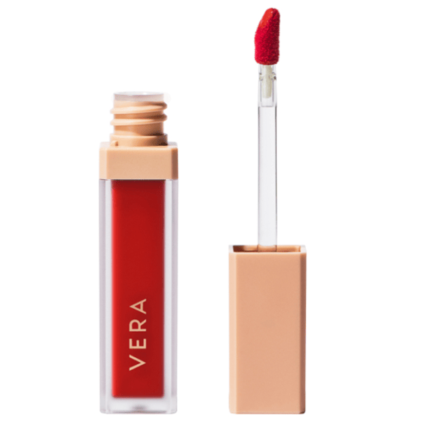 Ruj de buze Vera Matte Liquid  Stick cu aplicator / Light Red photo 1