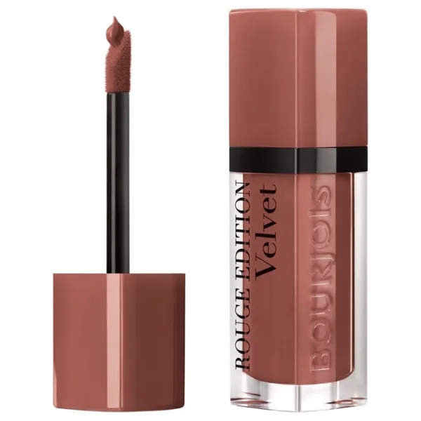 Ruj de buze Bourjois ROUGE EDITION VELVET  Stick cu aplicator / Maro photo 1