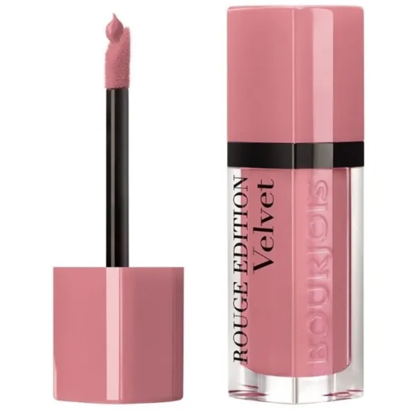 Ruj de buze Bourjois ROUGE EDITION VELVET  Stick cu aplicator / Nude Pink photo 1