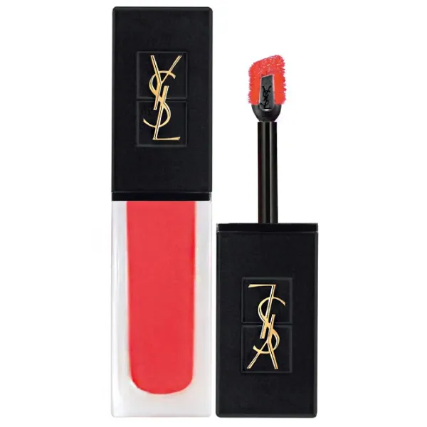 Губная помада Yves Saint Laurent TATOUAGE COUTURE VELVET CREAM  Стик с апликатором / Red Coral photo 1