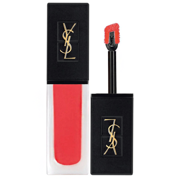 Губная помада Yves Saint Laurent TATOUAGE COUTURE VELVET CREAM  Стик с апликатором / Red Coral photo 1