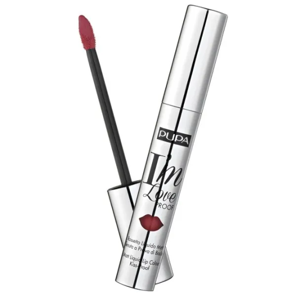 Ruj de buze Pupa I'M LOVEPROOF  Stick cu aplicator / Dark Cherry photo 1