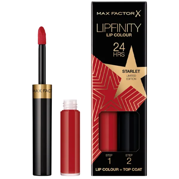 Губная помада Max Factor LIPFINITY Стик с апликатором / Красный photo 1
