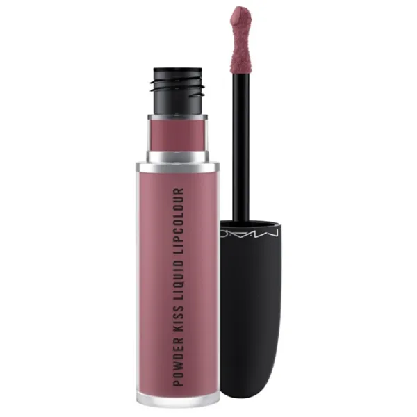 Ruj de buze MAC POWDER KISS  Stick cu aplicator / Mauve photo 1