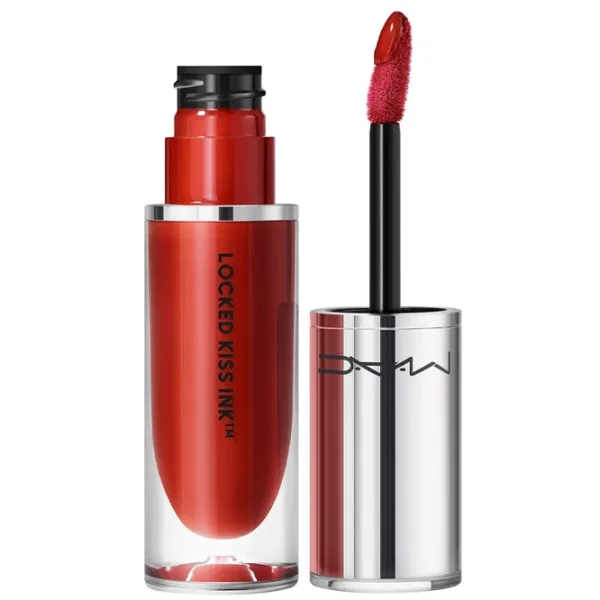 Ruj de buze MAC LOCKED KISS INK  Stick cu aplicator / Red photo 1