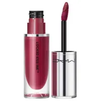 Ruj de buze MAC LOCKED KISS INK  Stick cu aplicator / Hibiscus 