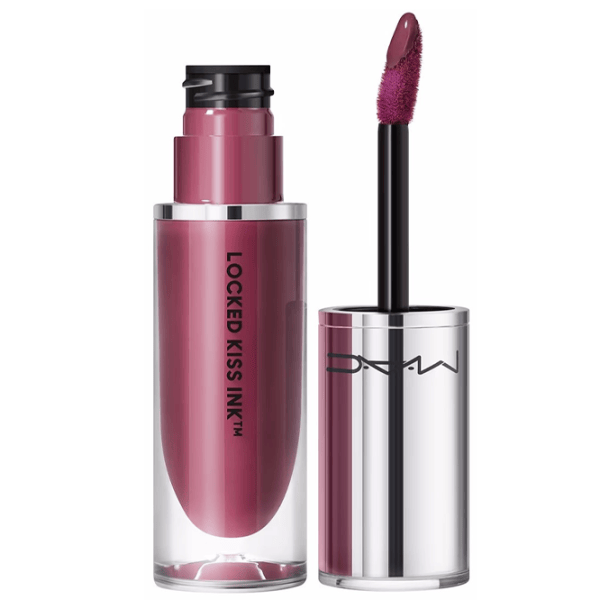 Ruj de buze MAC LOCKED KISS INK  Stick cu aplicator / Grape photo 1
