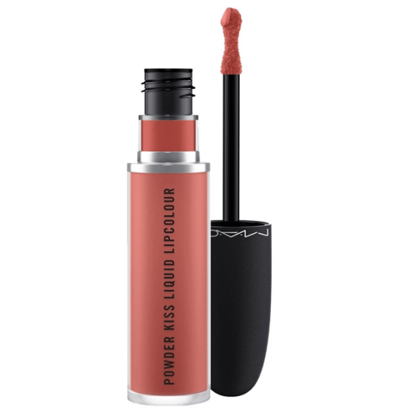 Ruj de buze MAC Powder Kiss Liquid Lipcolor  Stick cu aplicator / Dark Coral photo 1