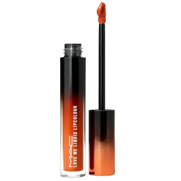 Ruj de buze MAC Love Me Liquid Lipcolour  Stick cu aplicator / Red-Orange photo 1