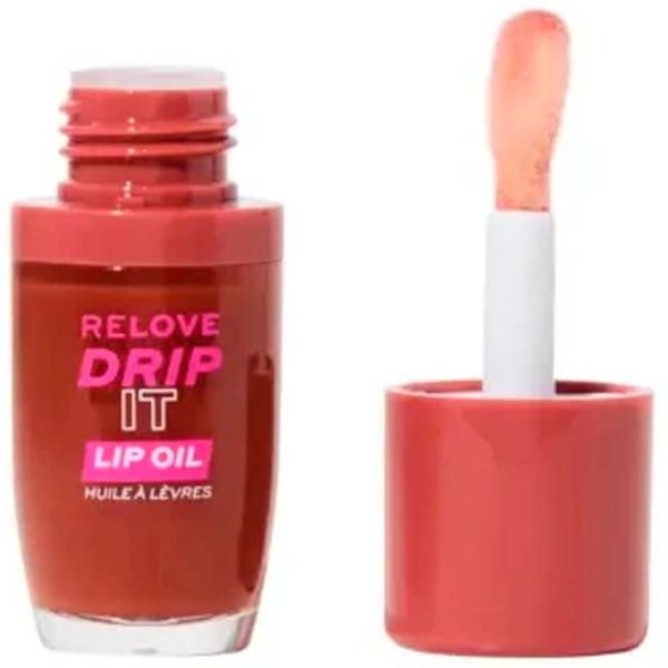 Ulei pentru buze Revolution Drip It Glossy Lip Oil 0.0055l / Beige photo 1