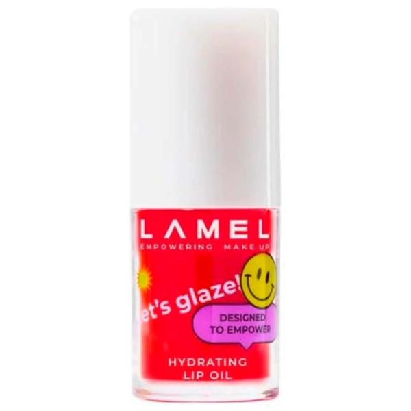 Масло для губ Lamel Let's Glaze Hydrating Lip Oil 0.04л / Красный photo 1