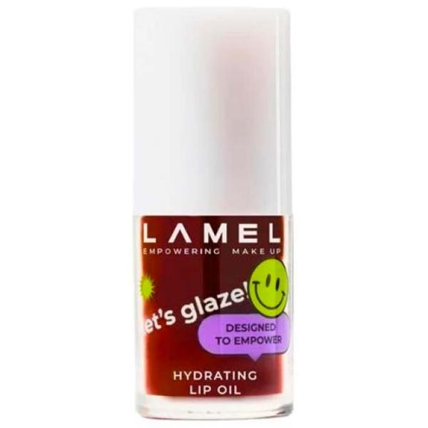 Ulei pentru buze Lamel Let's Glaze Hydrating Lip Oil 0.04l / Red photo 1