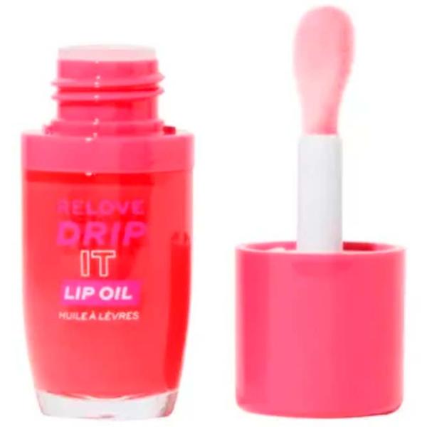 Ulei pentru buze Revolution Drip It Glossy Lip Oil 0.0055l / Pink photo 1