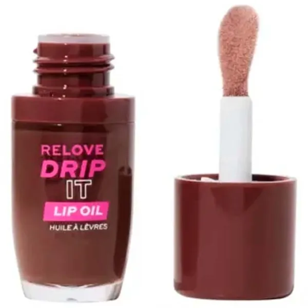 Масло для губ Revolution Drip It Glossy Lip Oil 0.0055л / Коричневый photo 1